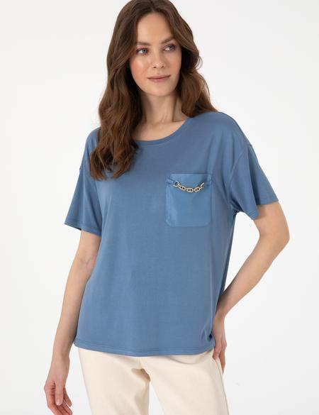 İndigo Comfort Fit Tişört - 50301456030