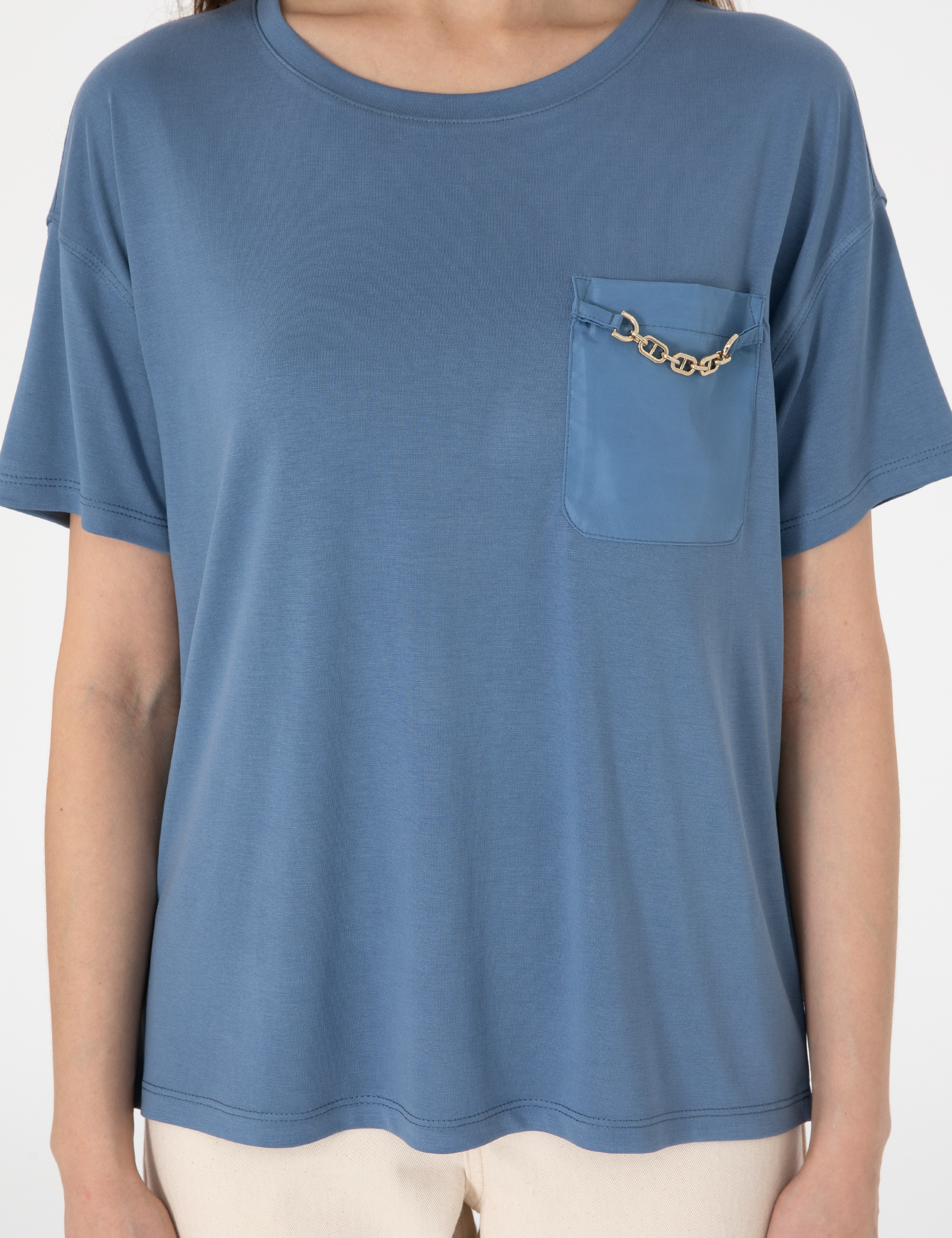İndigo Comfort Fit Tişört - Image 6