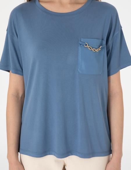 İndigo Comfort Fit Tişört - 50301456030