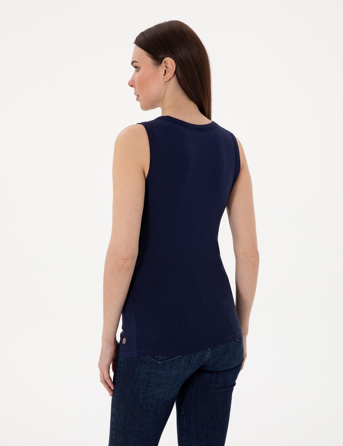 Lacivert Ex. Slim Fit Tişört - 50305783031