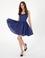 İndigo Dokuma Elbise