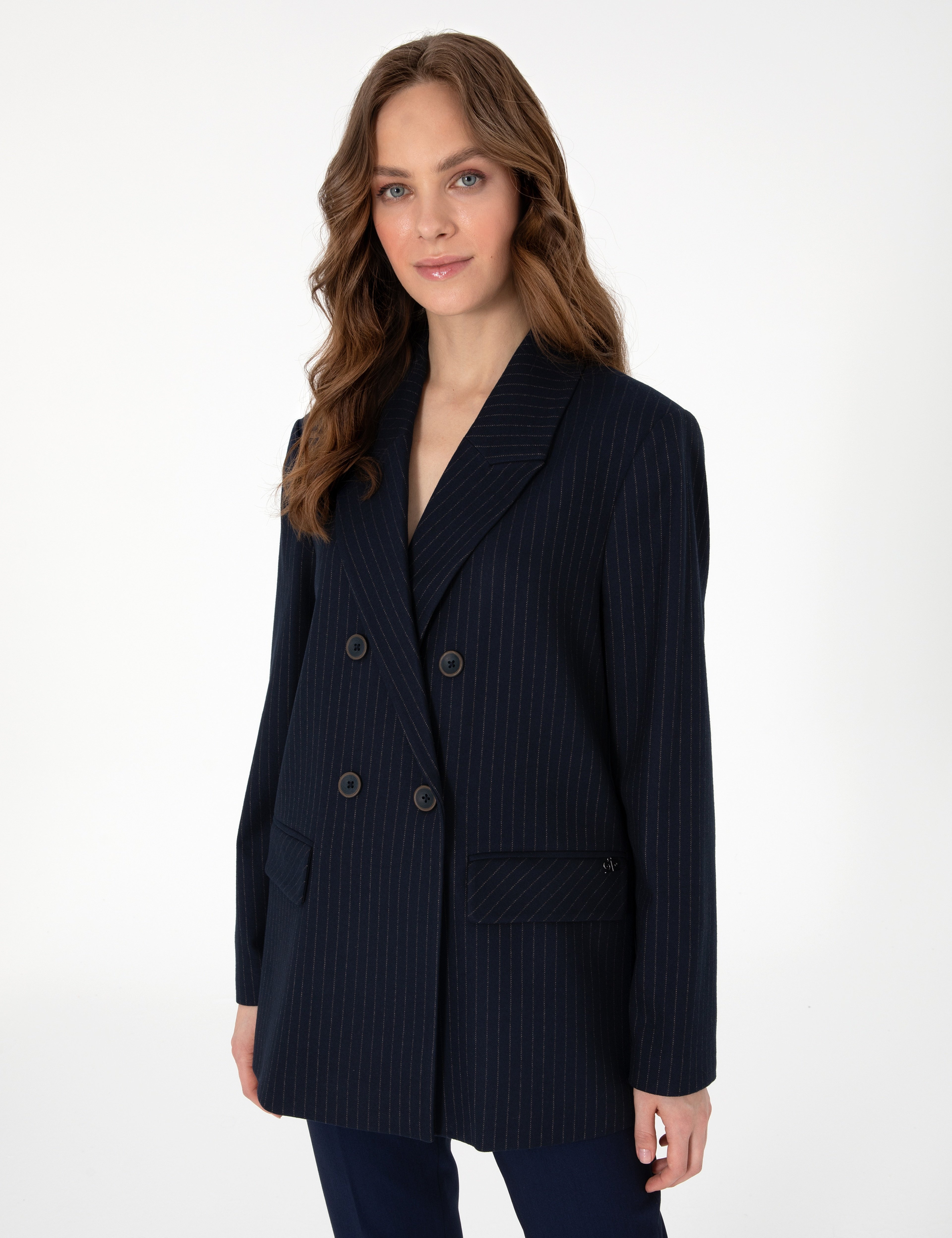 Lacivert Comfort Fit Ceket - Image 1