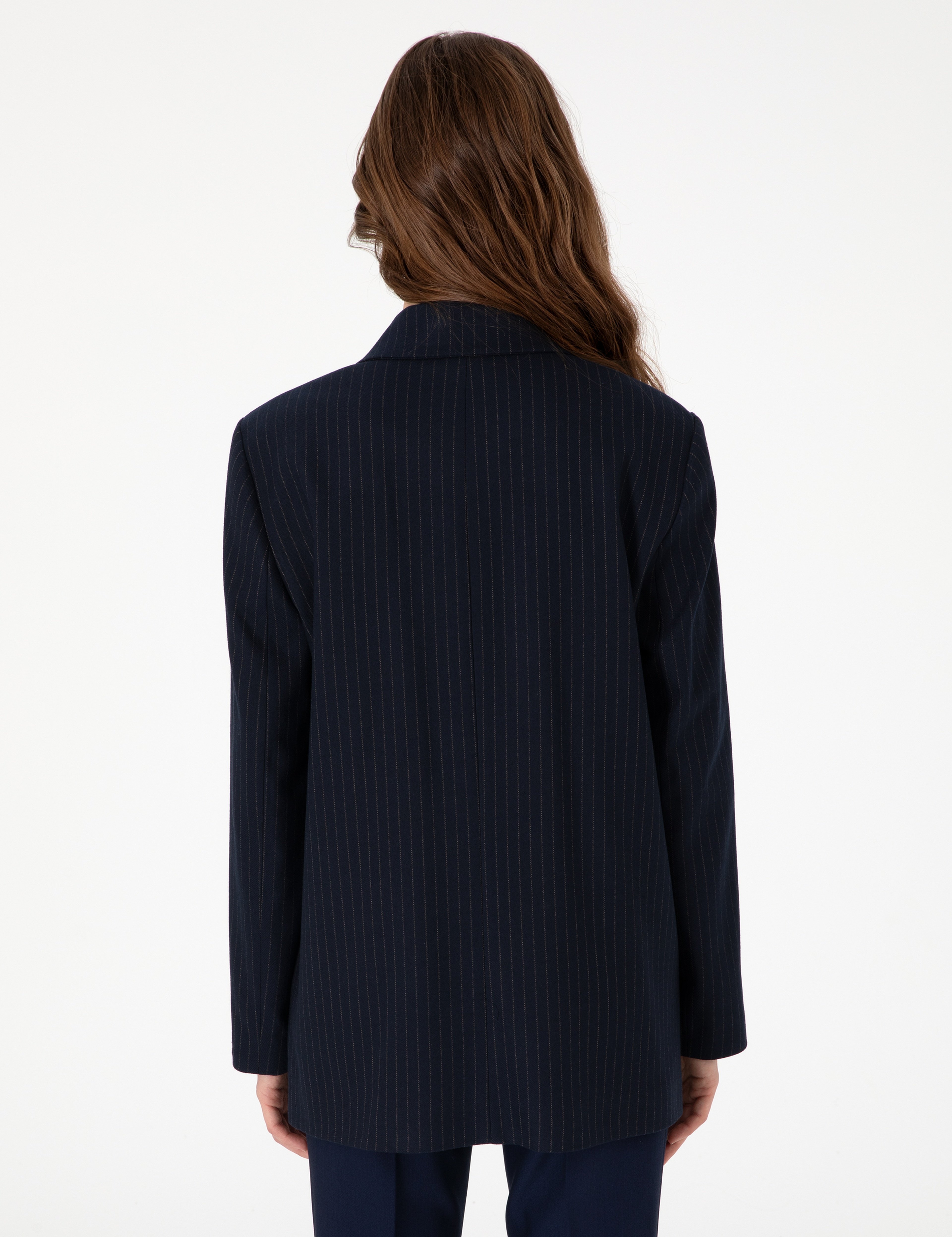 Lacivert Comfort Fit Ceket - Image 5