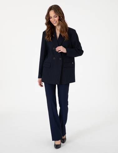 Lacivert Comfort Fit Ceket