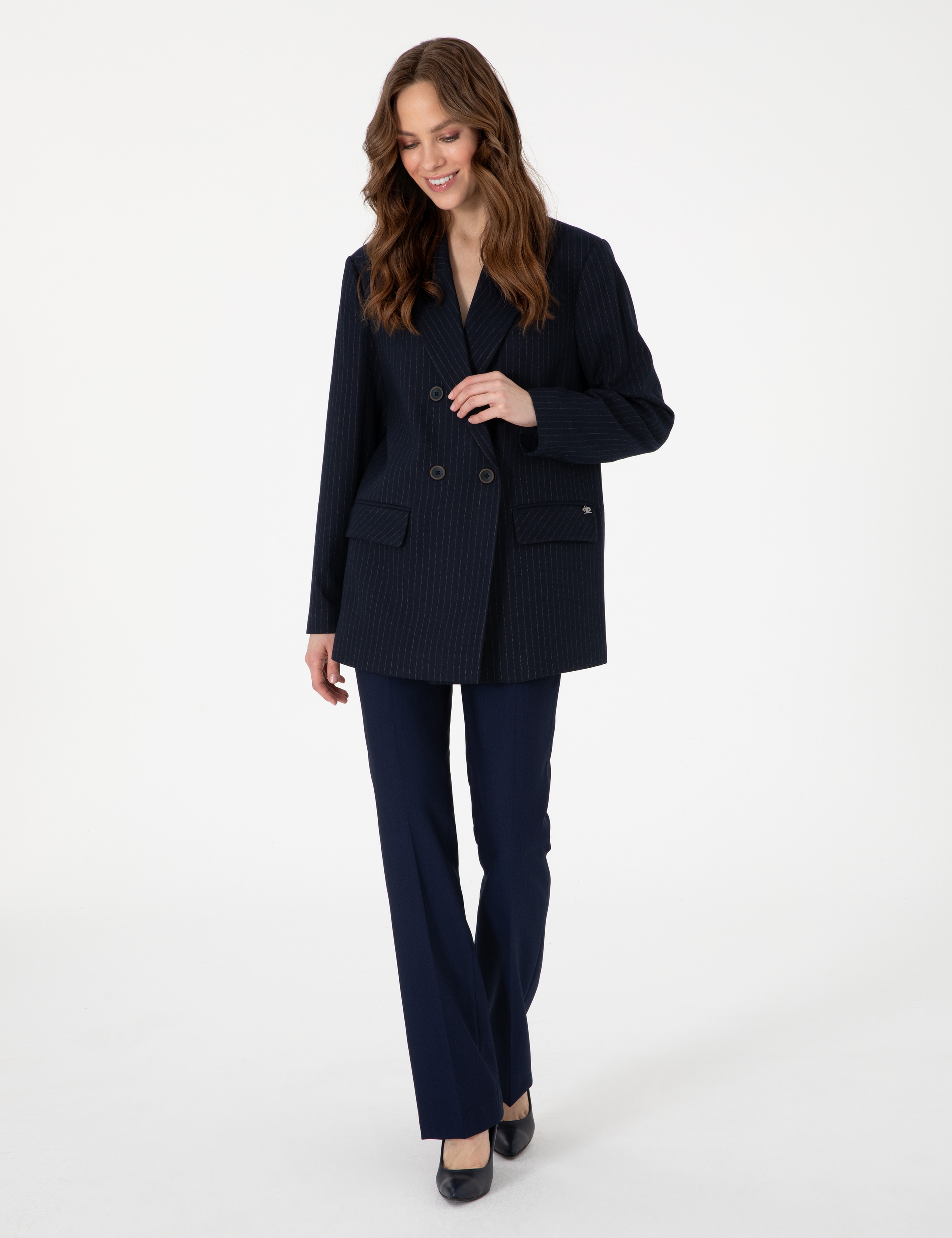 Lacivert Comfort Fit Ceket