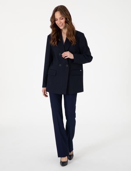 Lacivert Comfort Fit Ceket - 50290395029