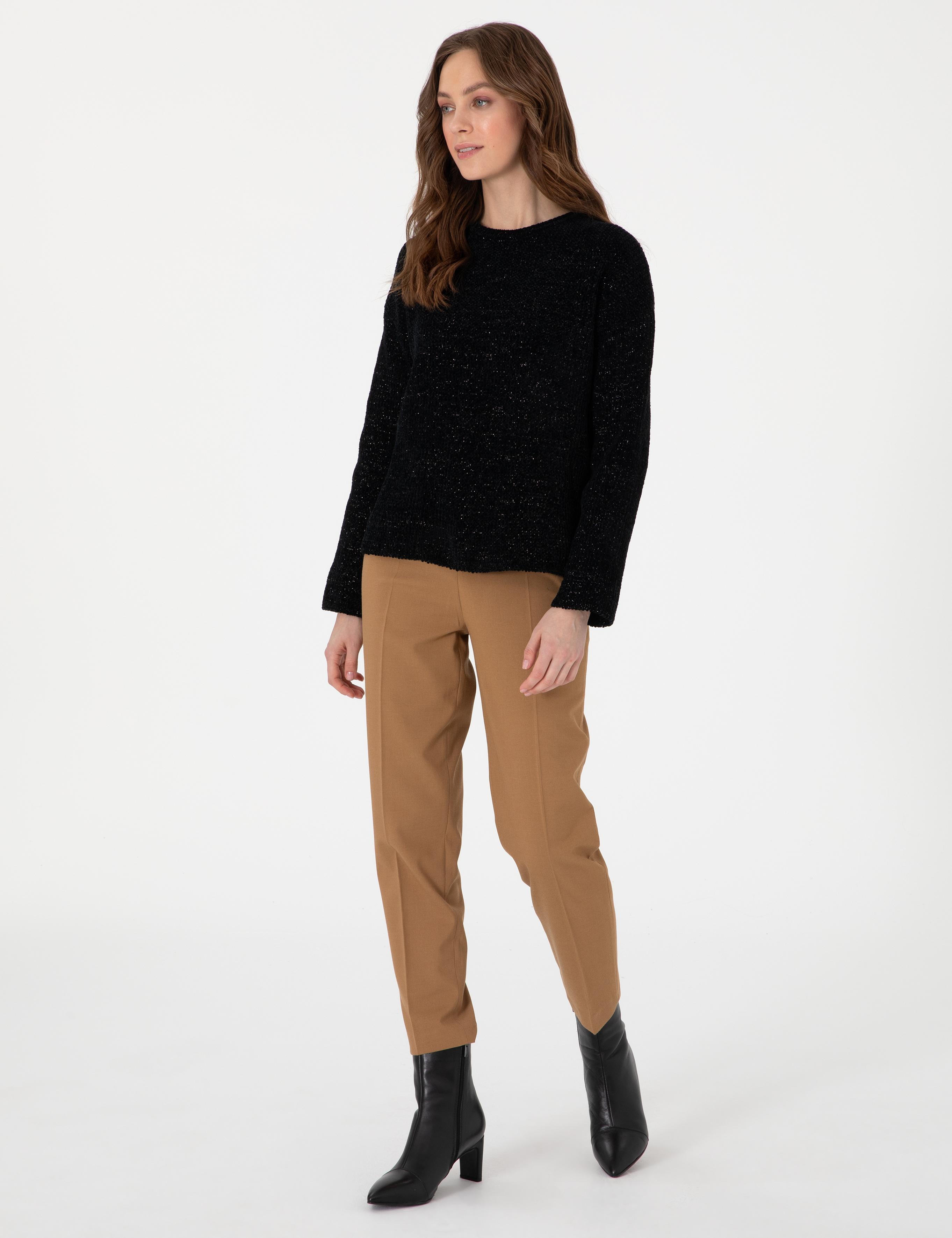 Siyah Oversize Kazak