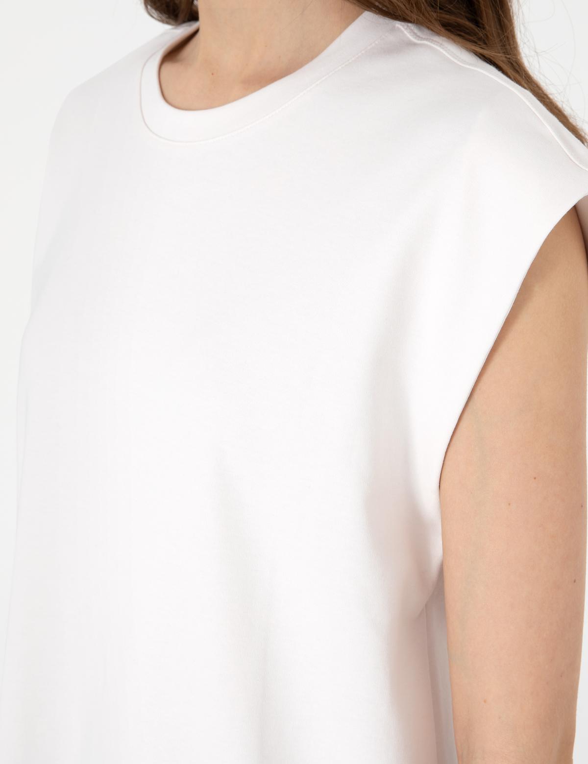 Beyaz Comfort Fit Tişört - 50301474003