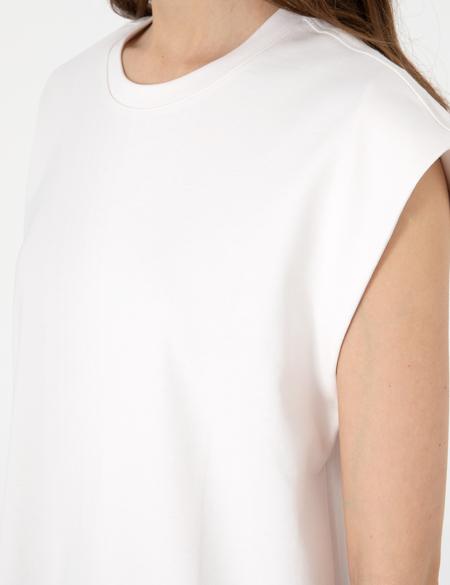 Beyaz Comfort Fit Tişört - 50301474003