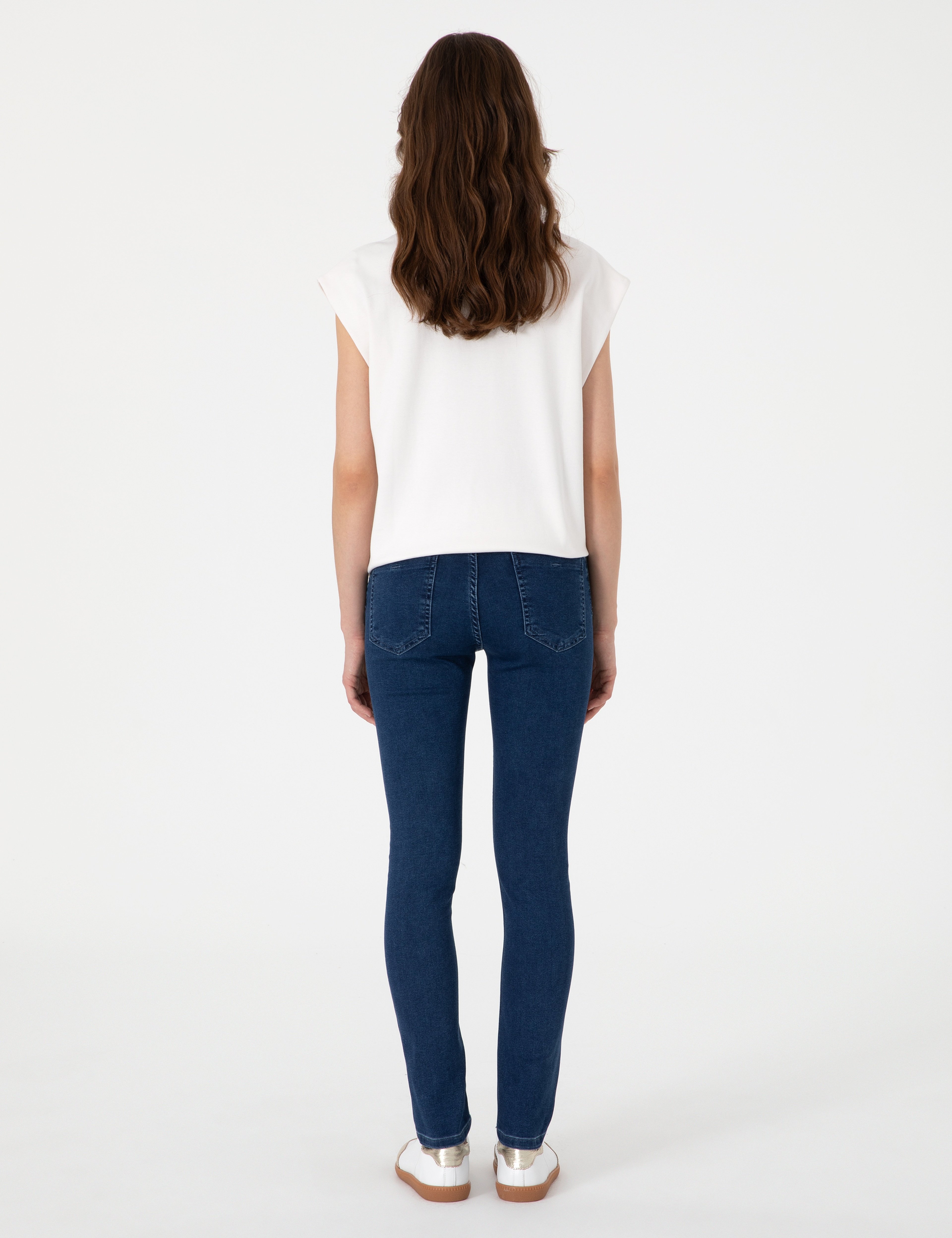 Lacivert Jean Pantolon