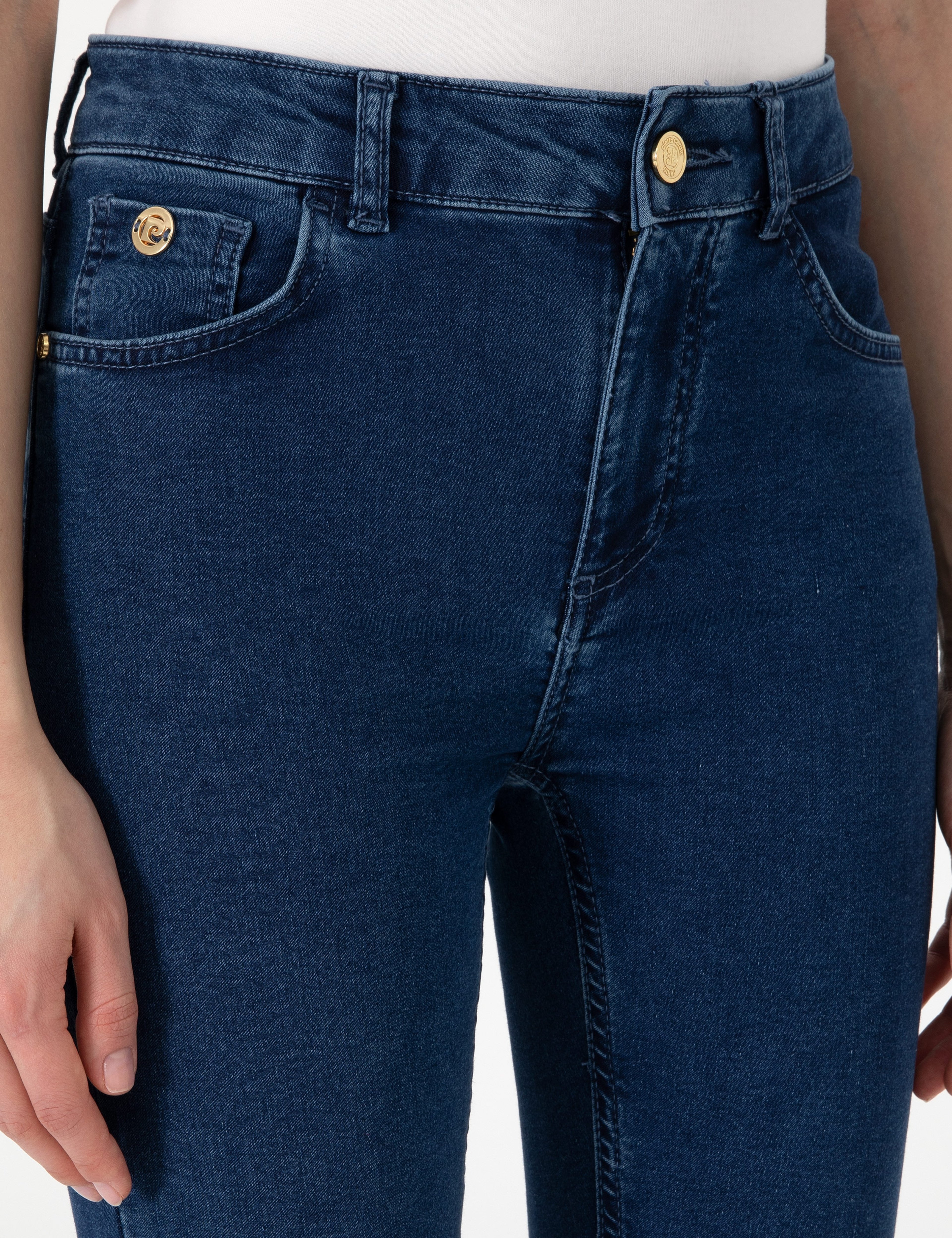 Lacivert Jean Pantolon
