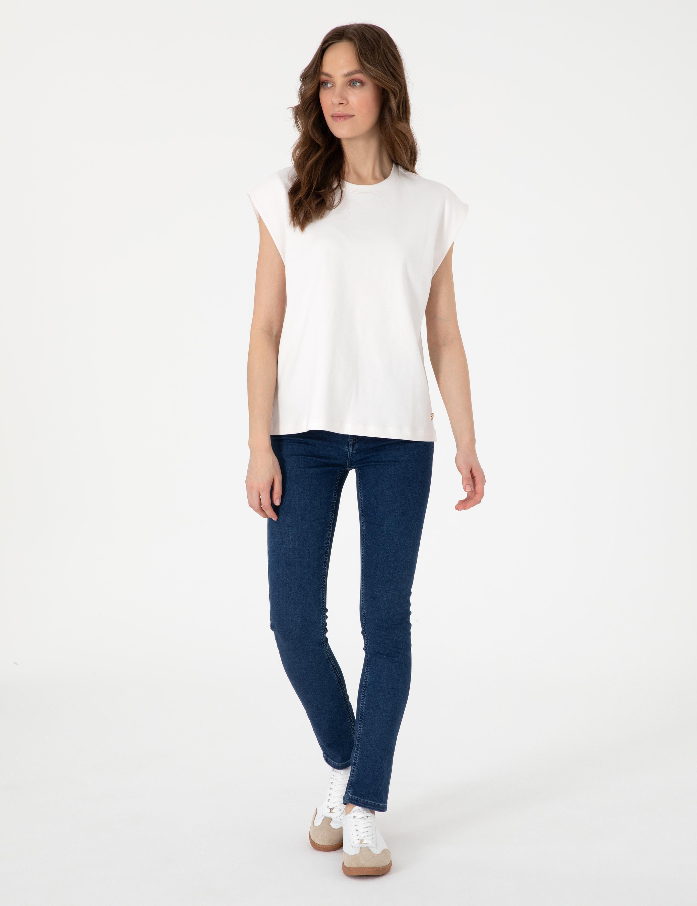 Lacivert Jean Pantolon