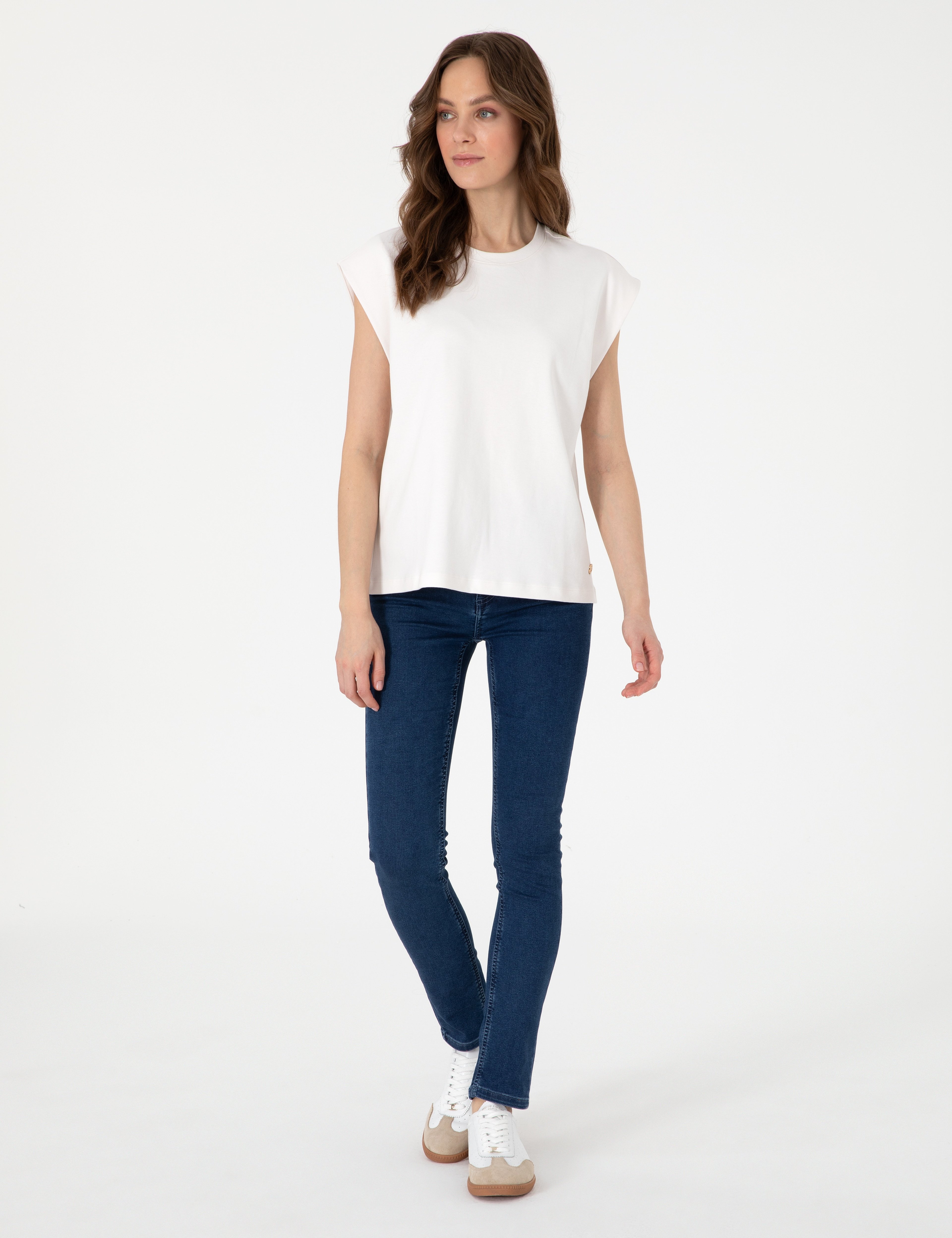 Lacivert Jean Pantolon