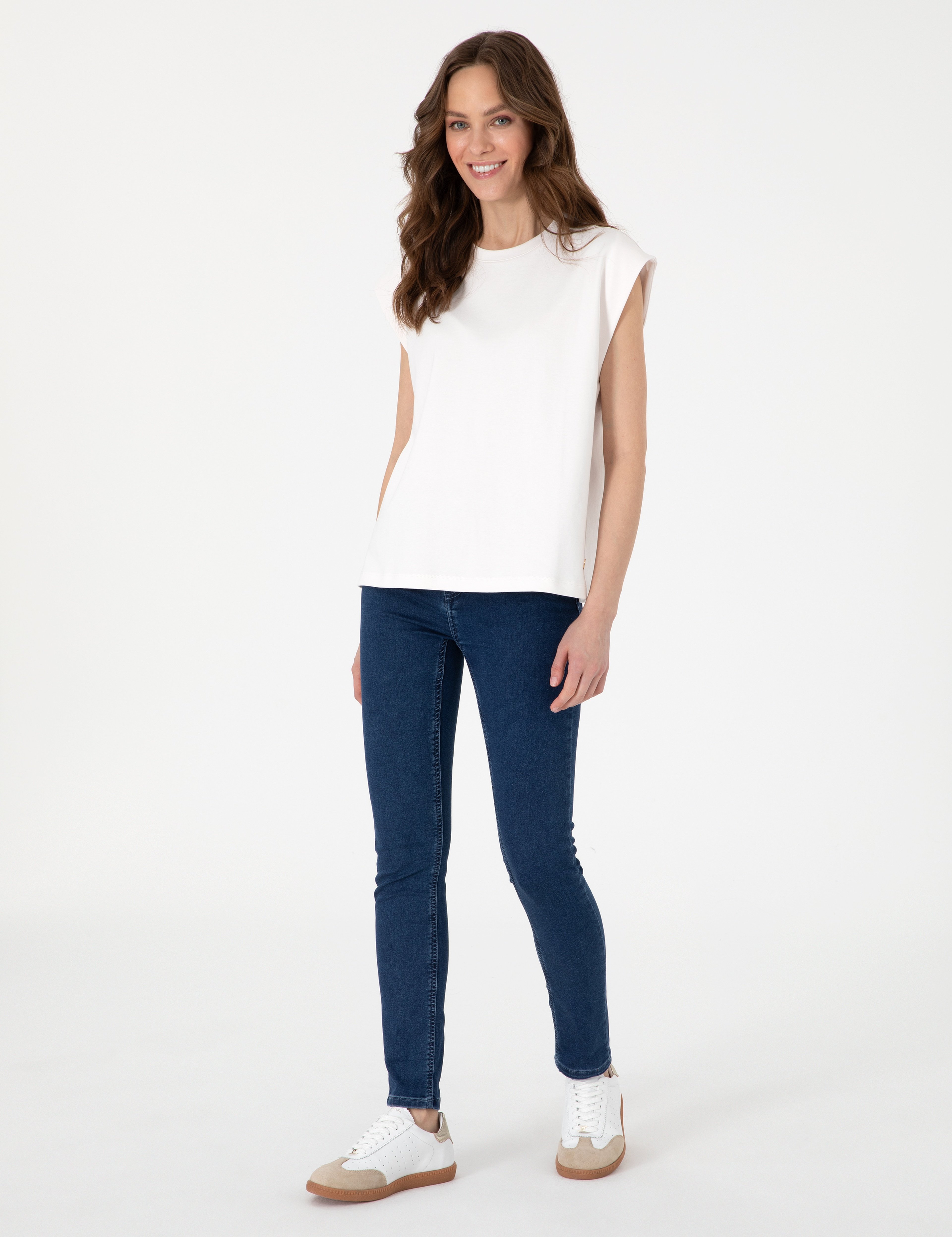 Lacivert Jean Pantolon - Image 3