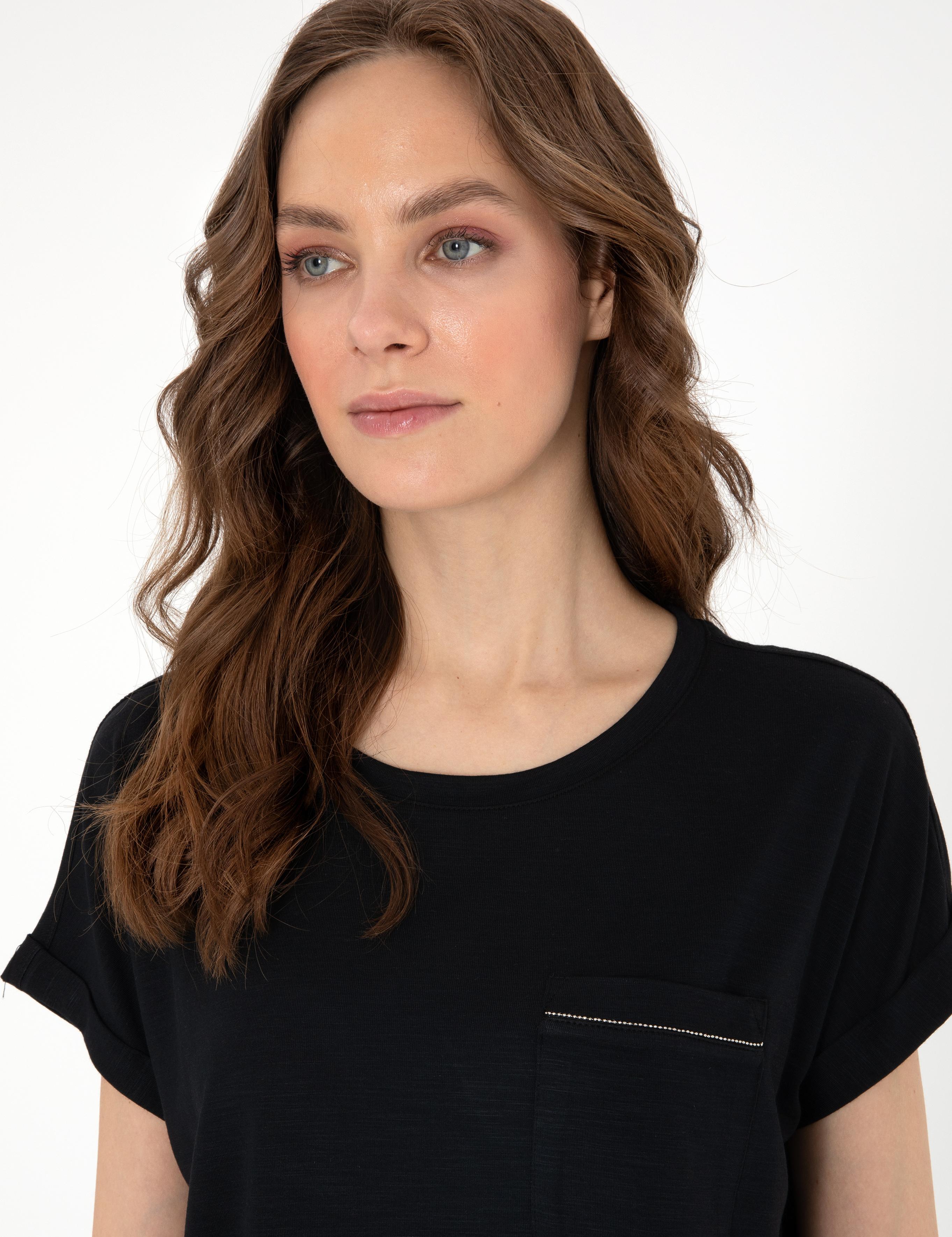 Siyah Regular Fit Tişört