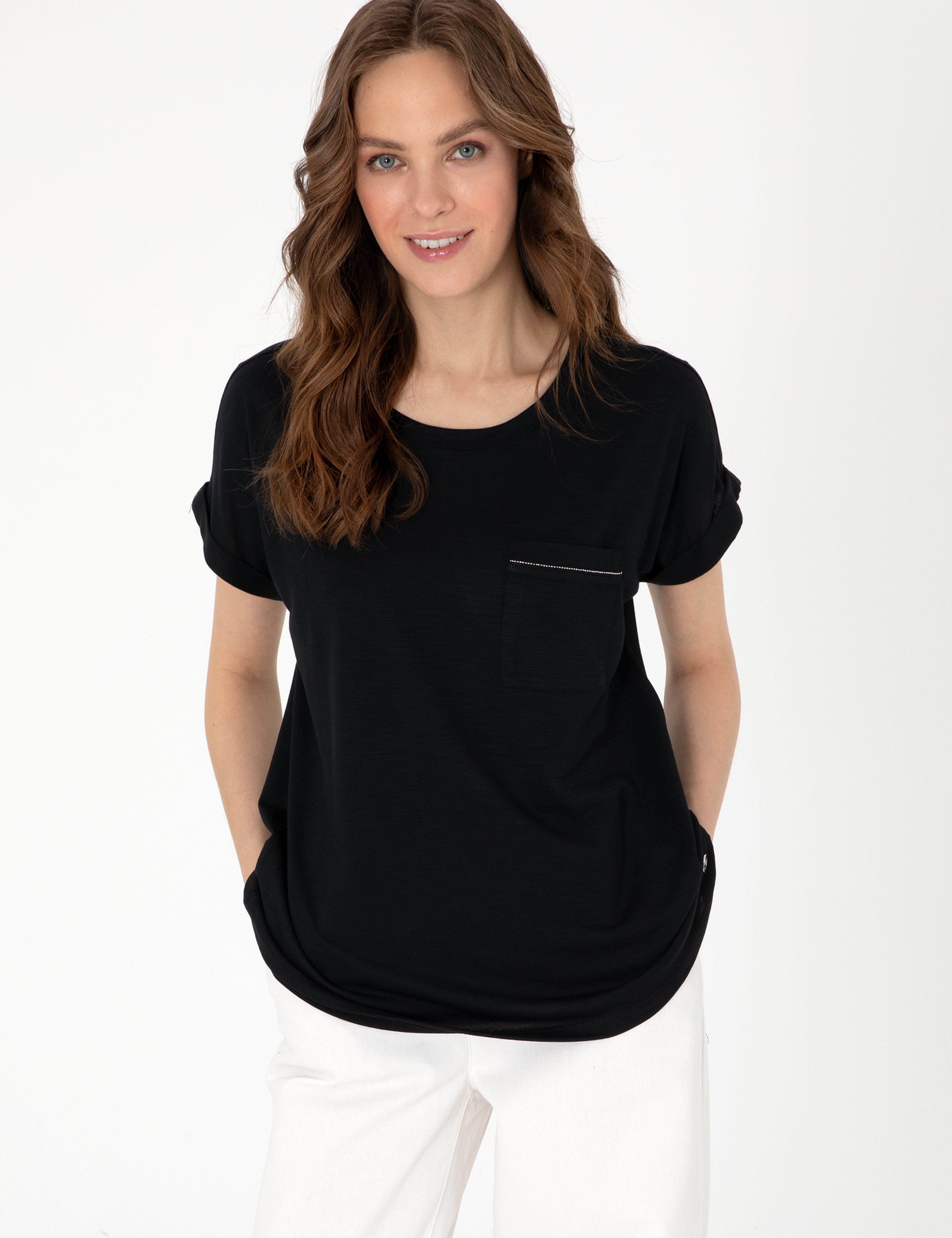 Siyah Regular Fit Tişört