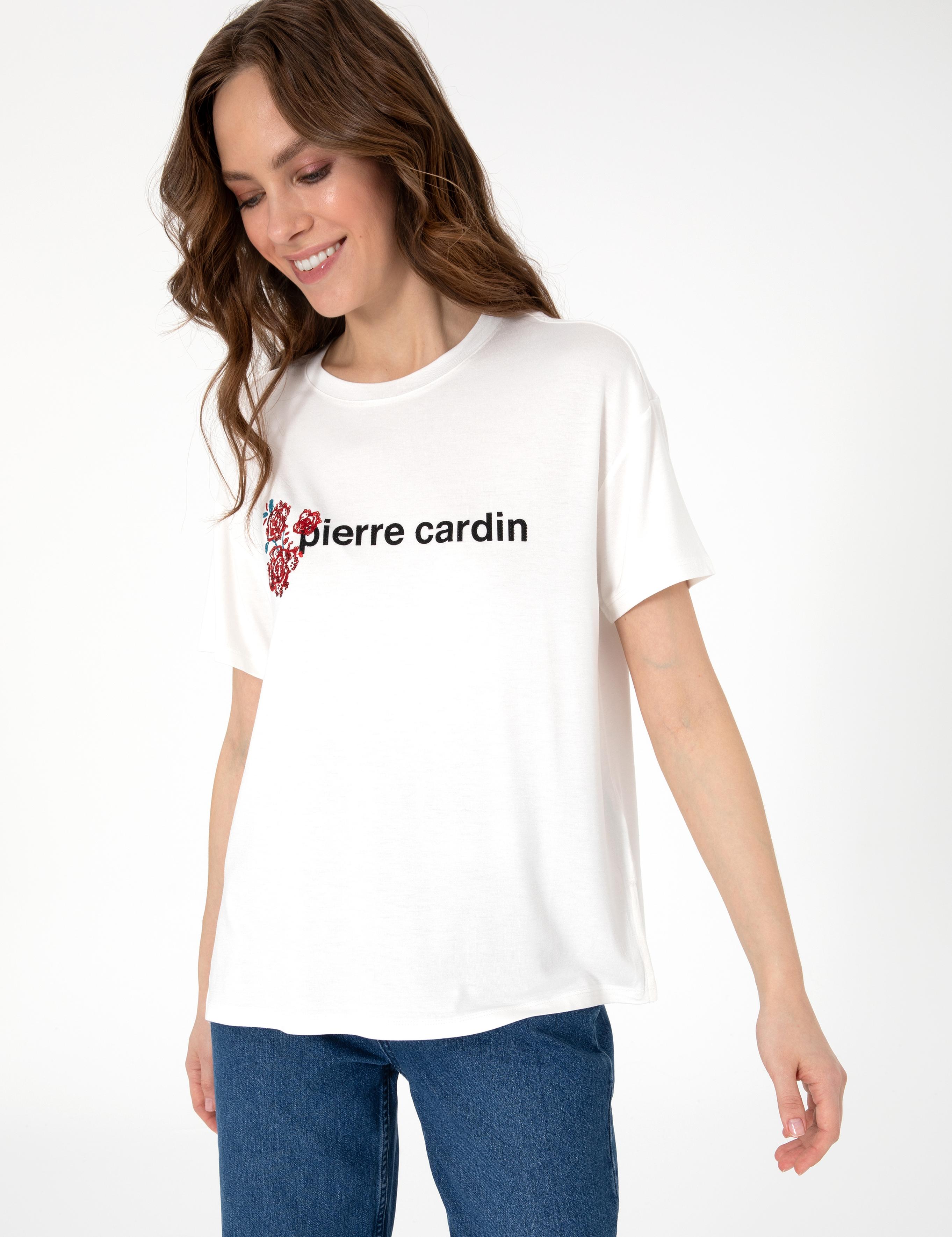 Beyaz Comfort Fit Tişört