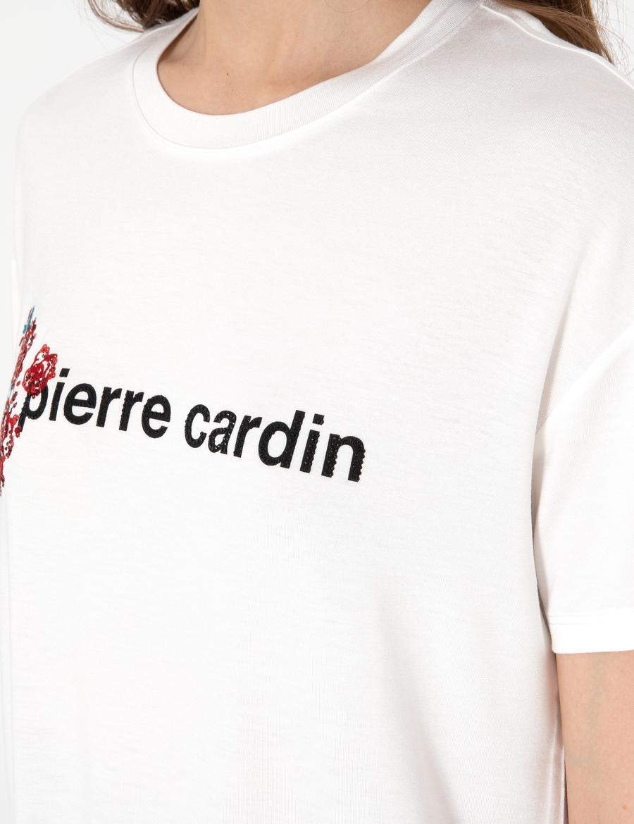 Beyaz Comfort Fit Tişört