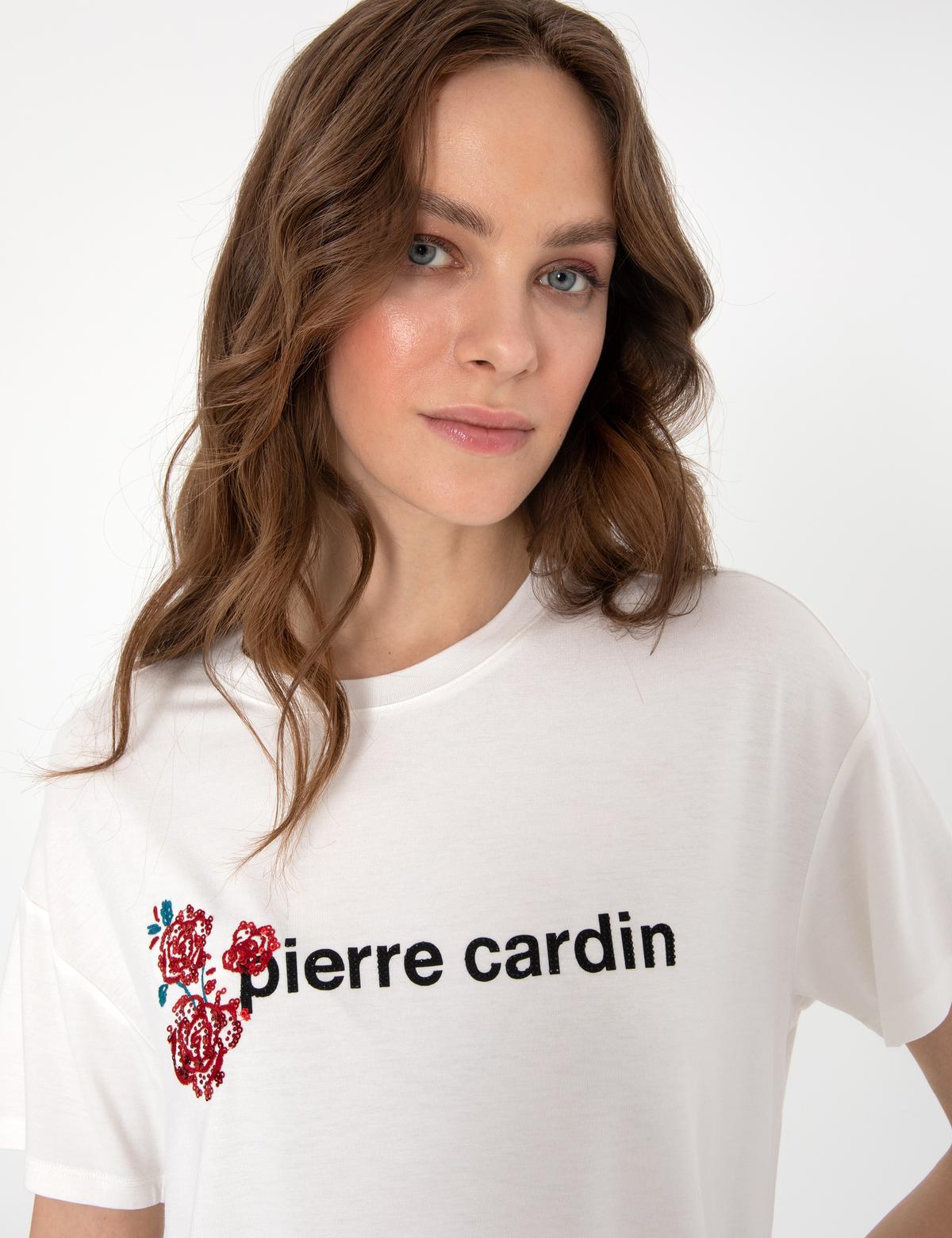 Beyaz Comfort Fit Tişört - 50301466006