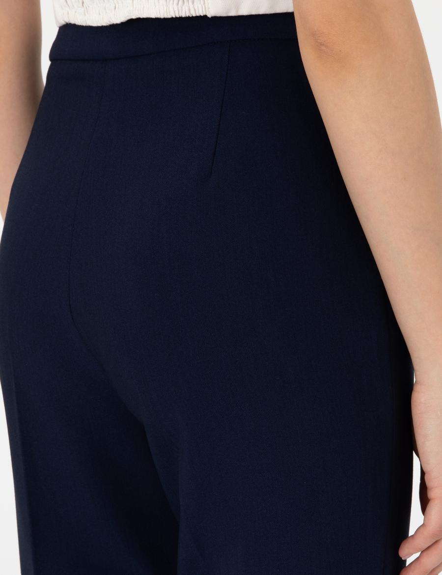 Lacivert Kumaş Pantolon