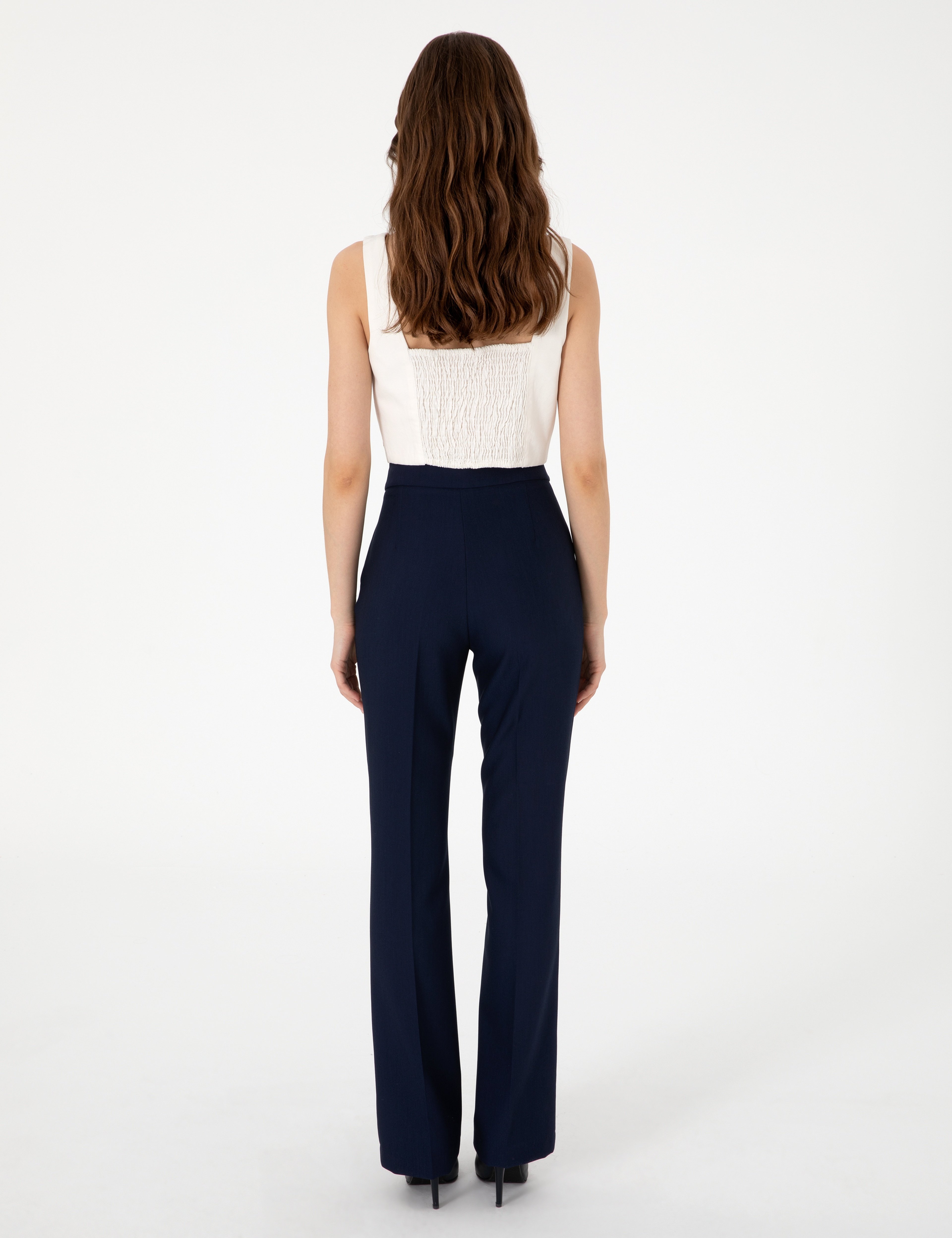 Lacivert Kumaş Pantolon - Image 4