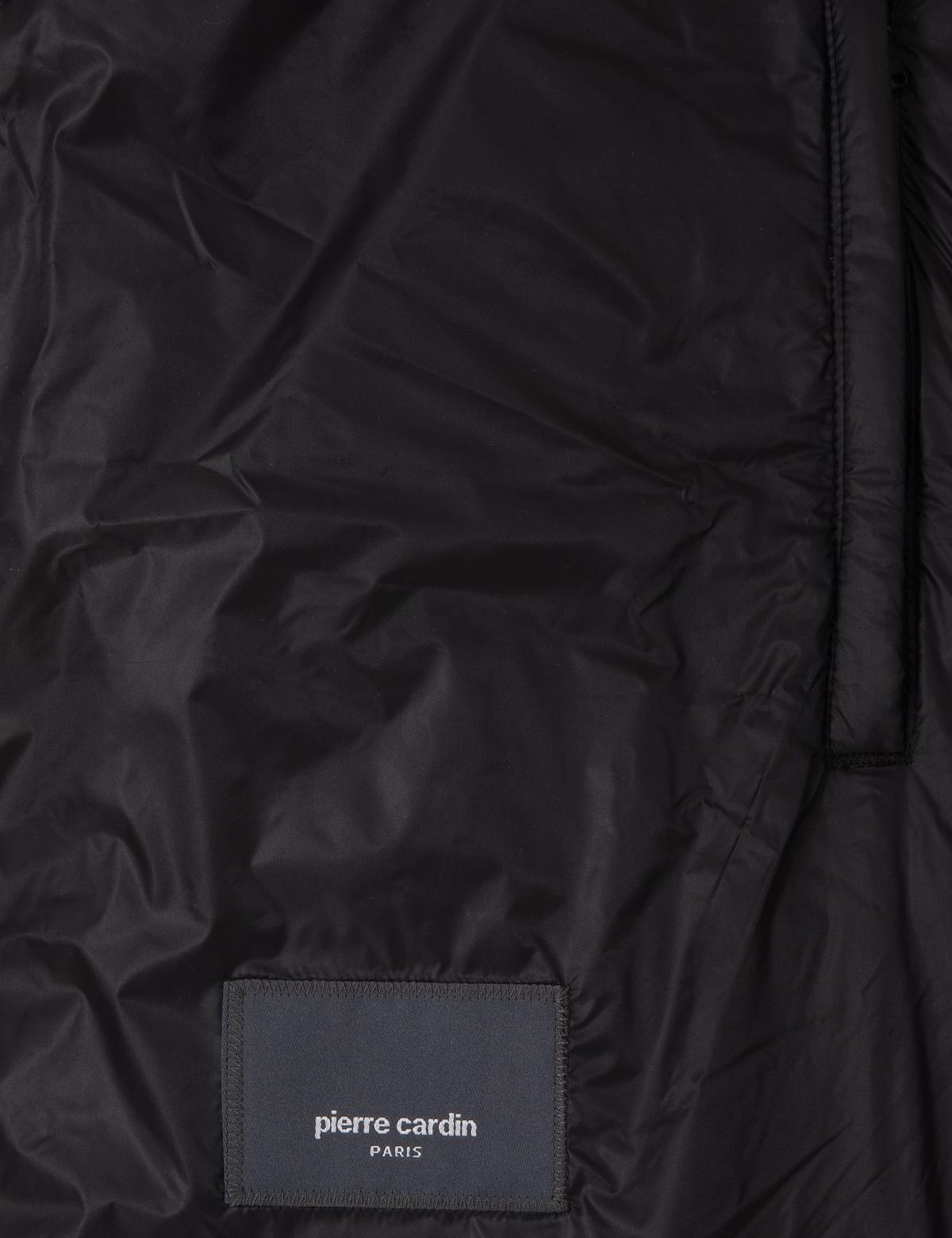 Siyah Kapitone Mevsimlik Mont - 50313441017