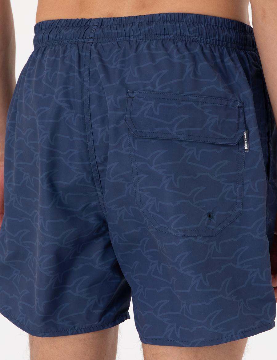 Lacivert Deniz Şortu