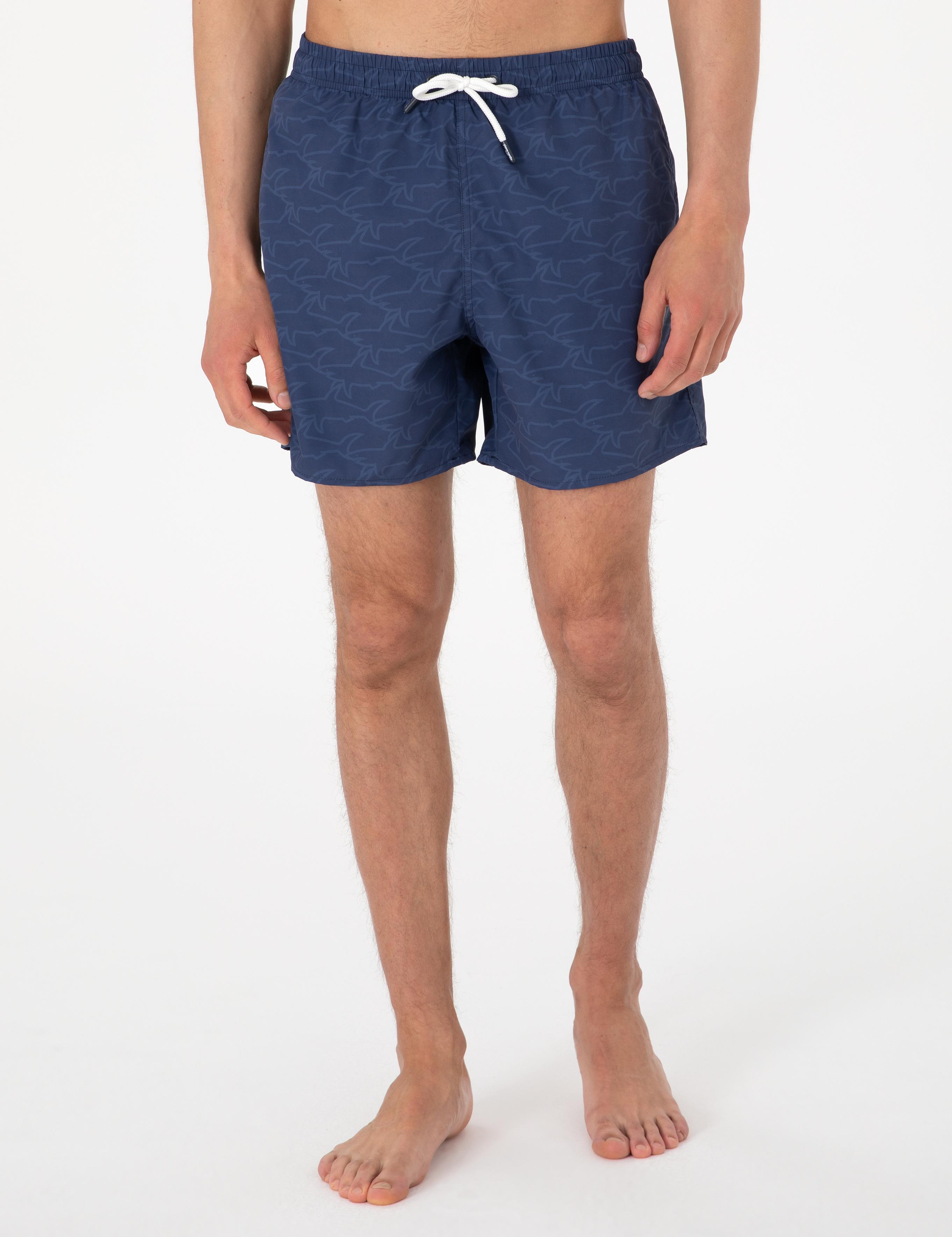 Lacivert Deniz Şortu