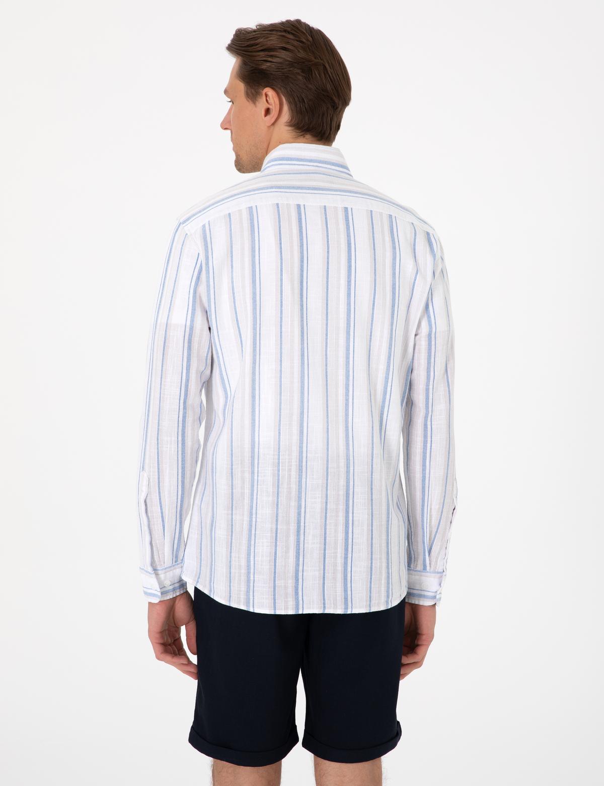 Mavi Regular Fit Uzun Kollu Gömlek - 50301572043