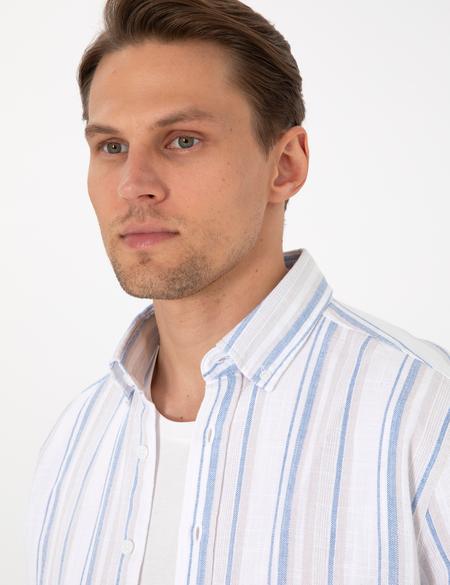 Mavi Regular Fit Uzun Kollu Gömlek - 50301572043