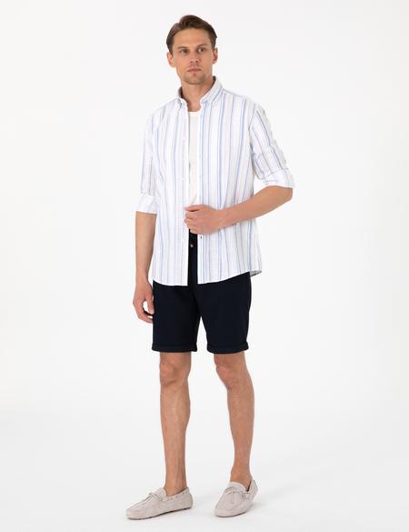 Mavi Regular Fit Uzun Kollu Gömlek - 50301572043