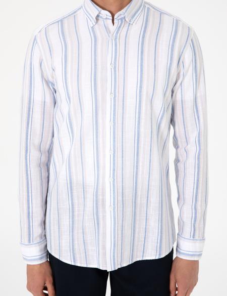 Mavi Regular Fit Uzun Kollu Gömlek - 50301572043