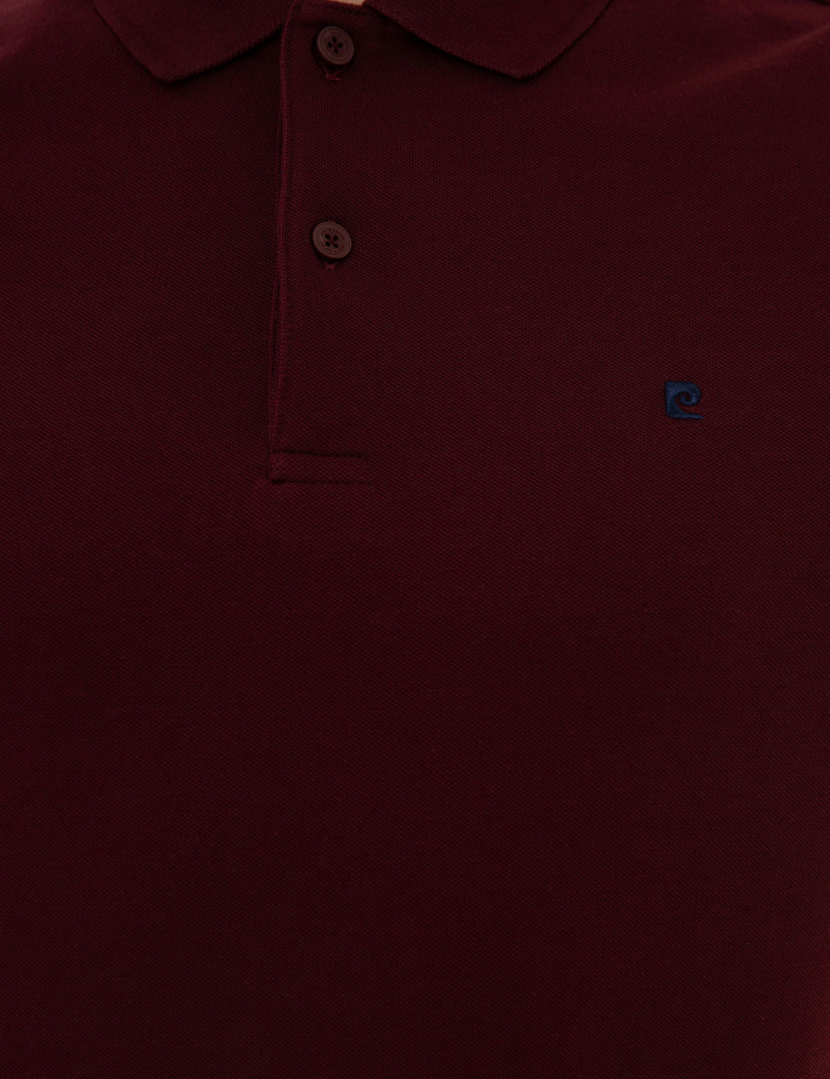 Bordo Slim Fit Basic Polo Yaka T-Shirt