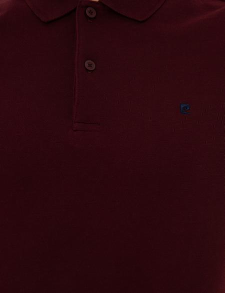 Bordo Slim Fit Basic Polo Yaka T-Shirt - 50225515033