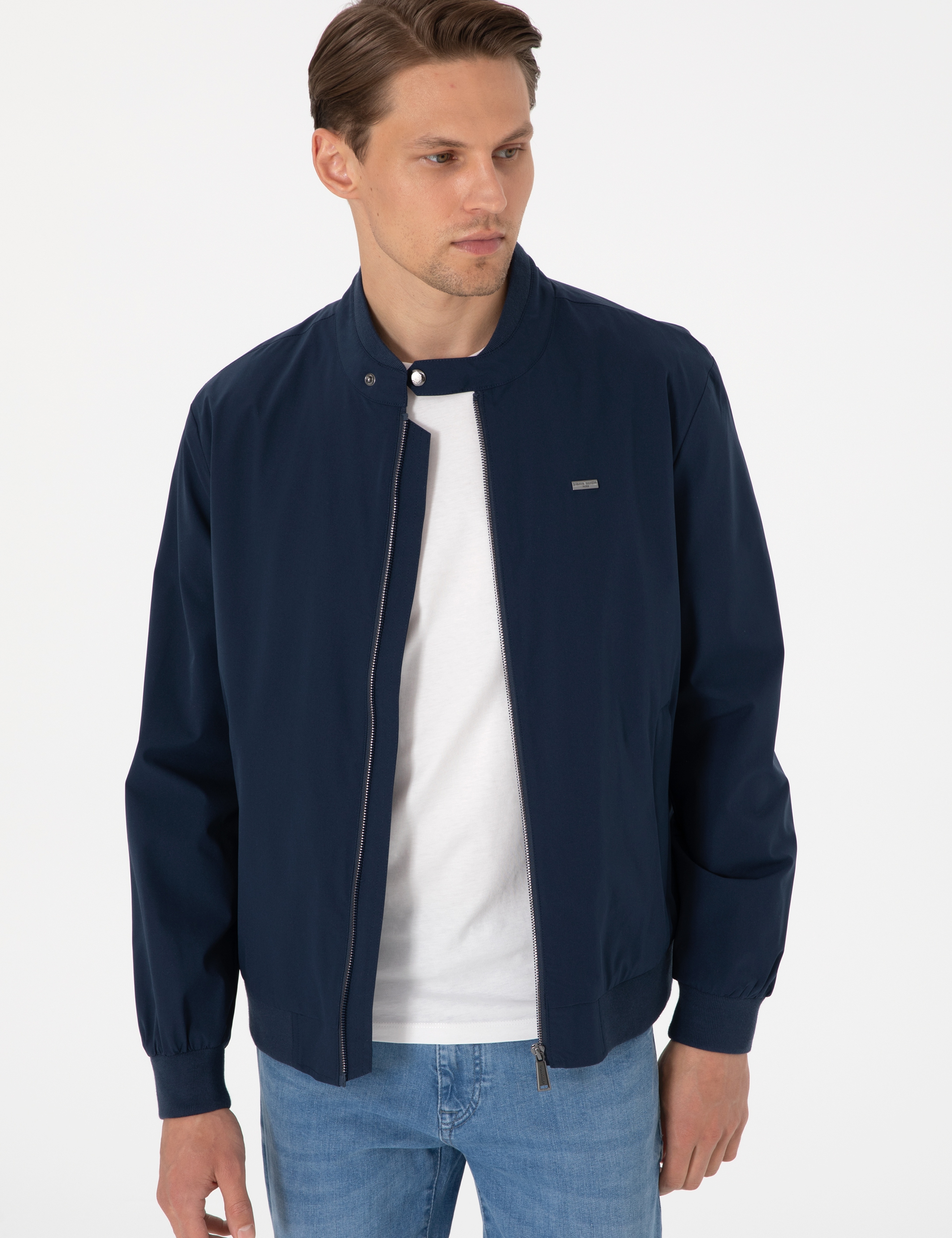Lacivert Bomber Ceket - Image 3