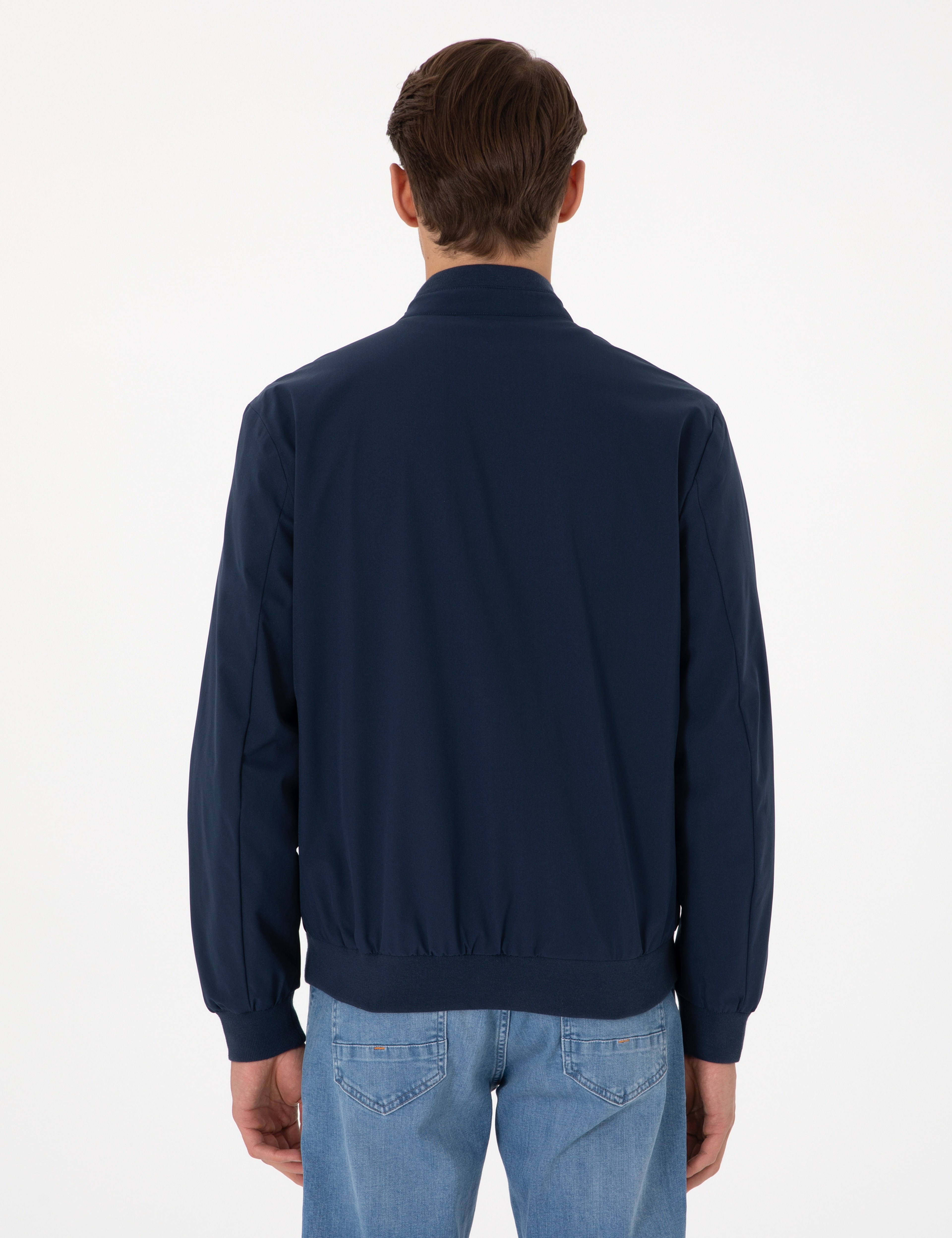 Lacivert Bomber Ceket - Image 5