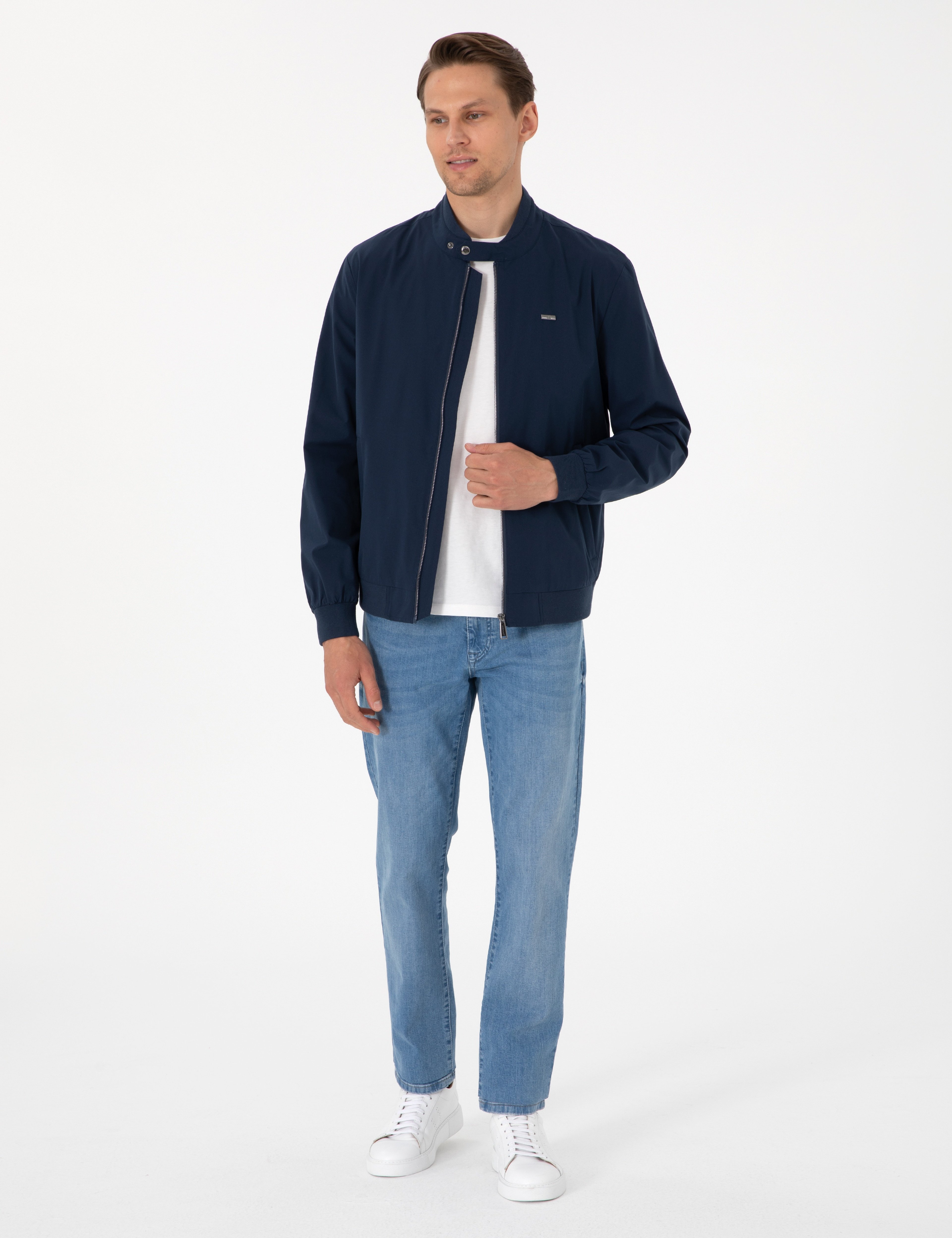 Lacivert Bomber Ceket