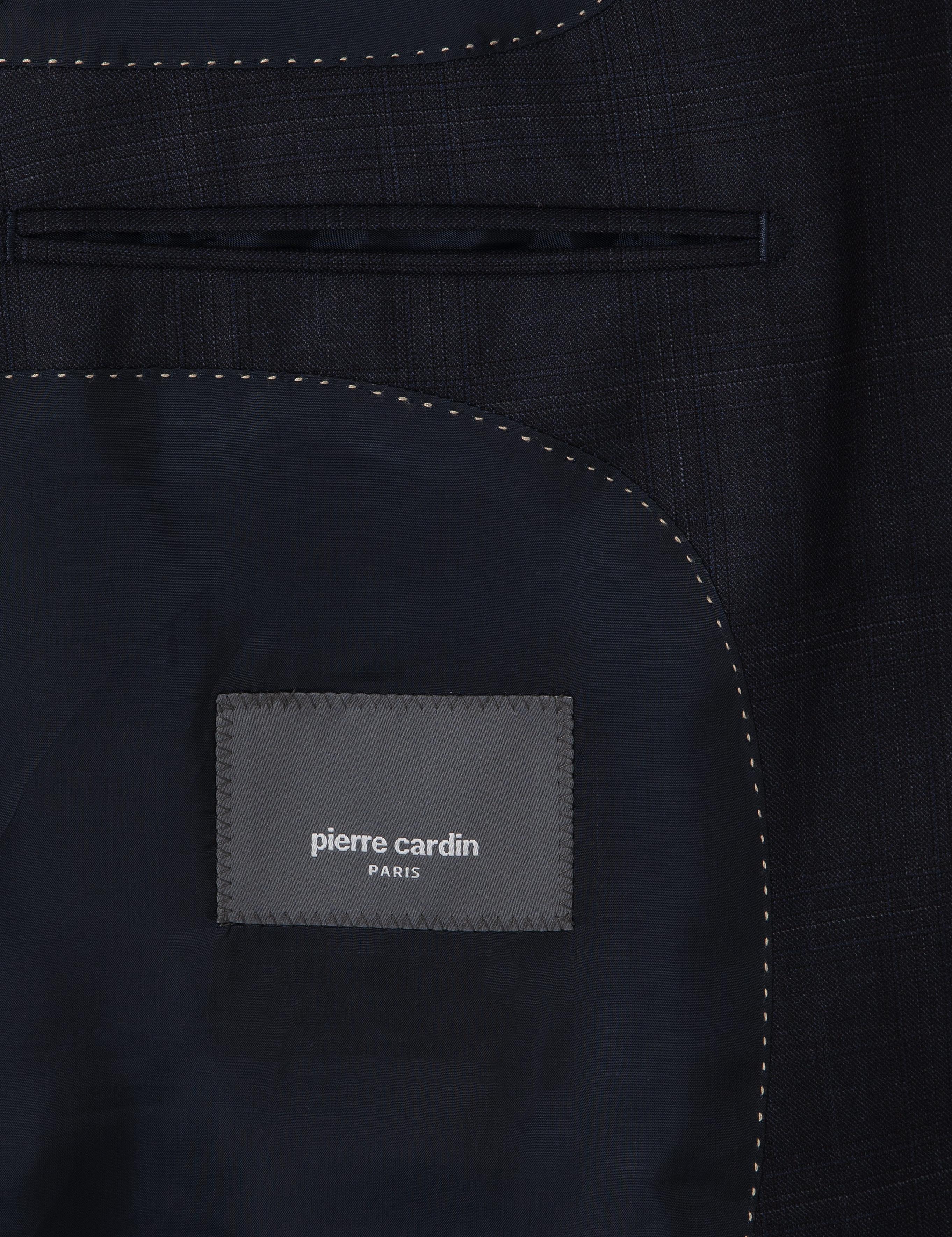 Lacivert Slim Fit Yün Takım Elbise