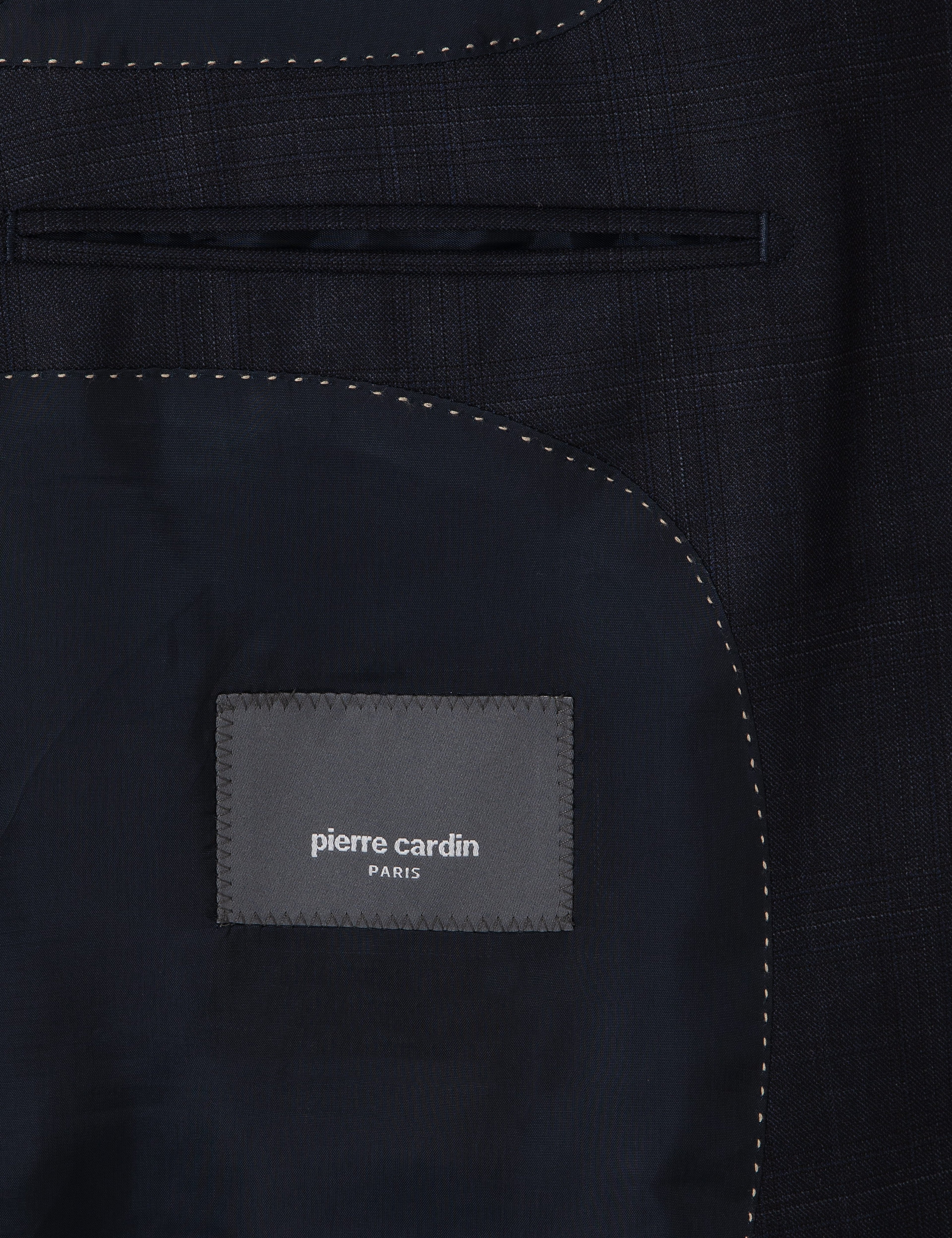 Lacivert Slim Fit Yün Takım Elbise