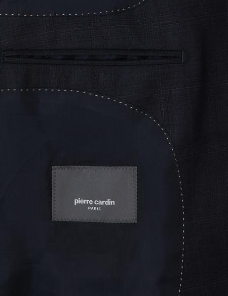 Lacivert Slim Fit Yün Takım Elbise - 50302291011