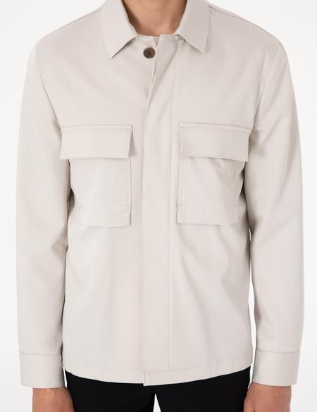 Bej Regular Fit Ceket - 50303604014