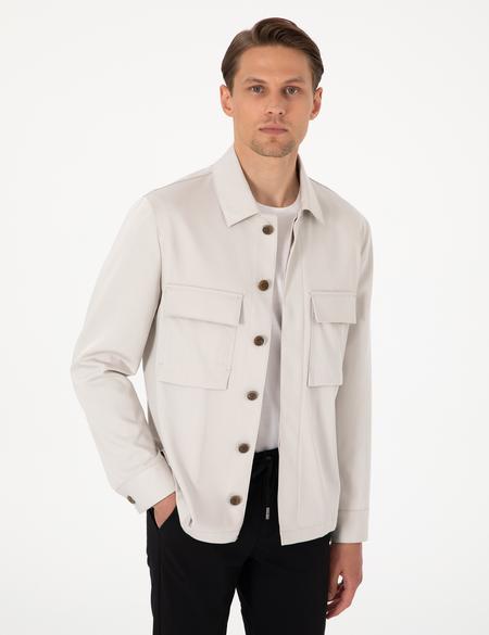 Bej Regular Fit Ceket - 50303604014