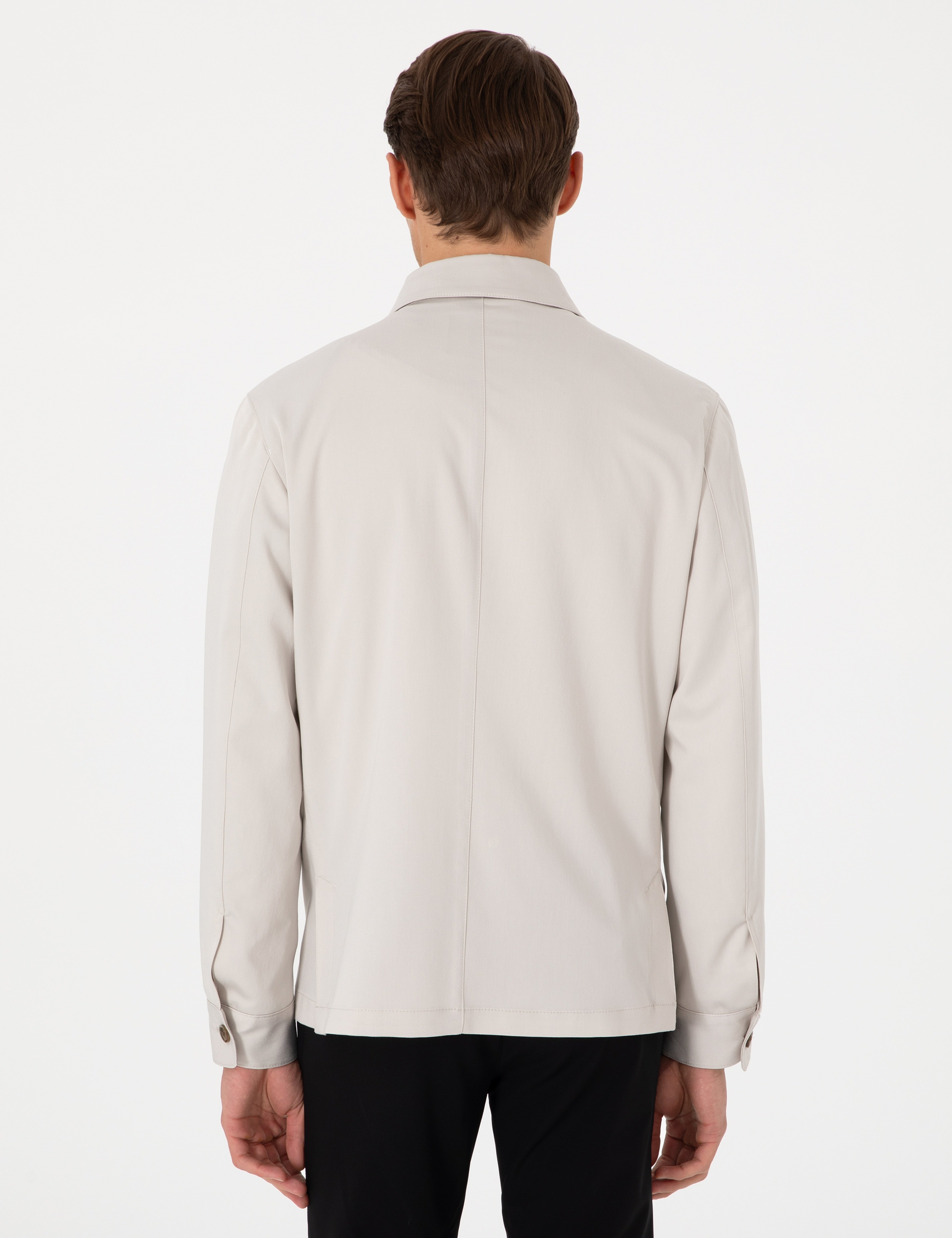 Bej Regular Fit Ceket
