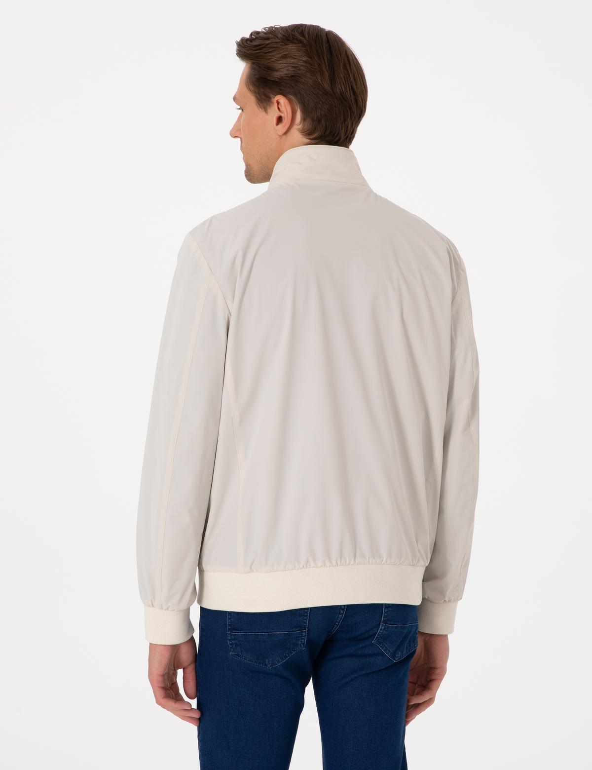 Ekru Çift Taraflı Baharlık Mont - 50303309011