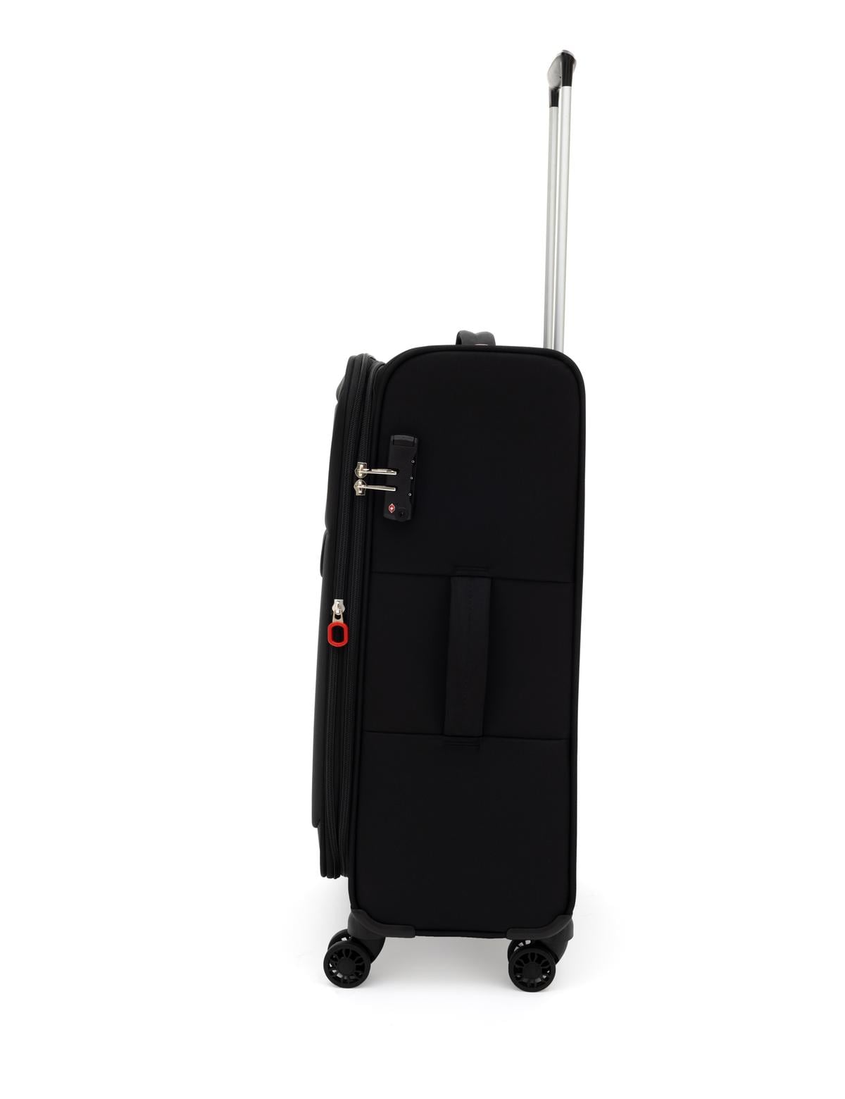 Siyah Orta Boy Kumaş Valiz - 50294154003