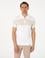 Ekru Slim Fit Fermuarlı Polo Yaka Triko Tişört