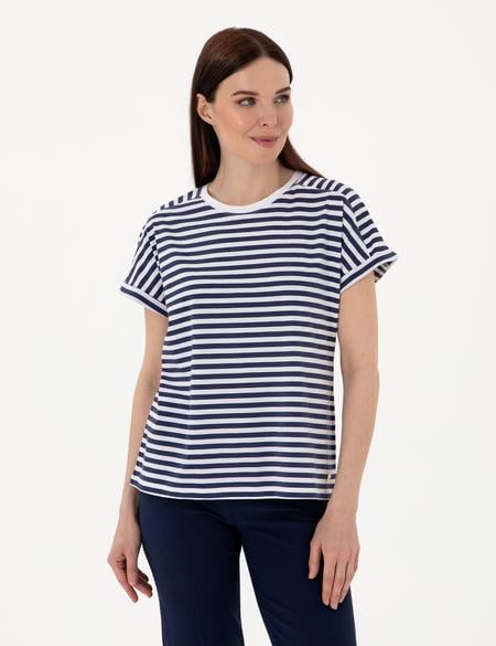 Beyaz Comfort Fit Tişört - 50305758004