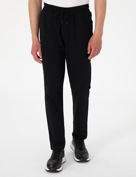 Siyah Slim Fit Eşofman Altı - 50308393008