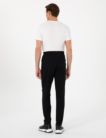 Siyah Slim Fit Eşofman Altı - 50308393008