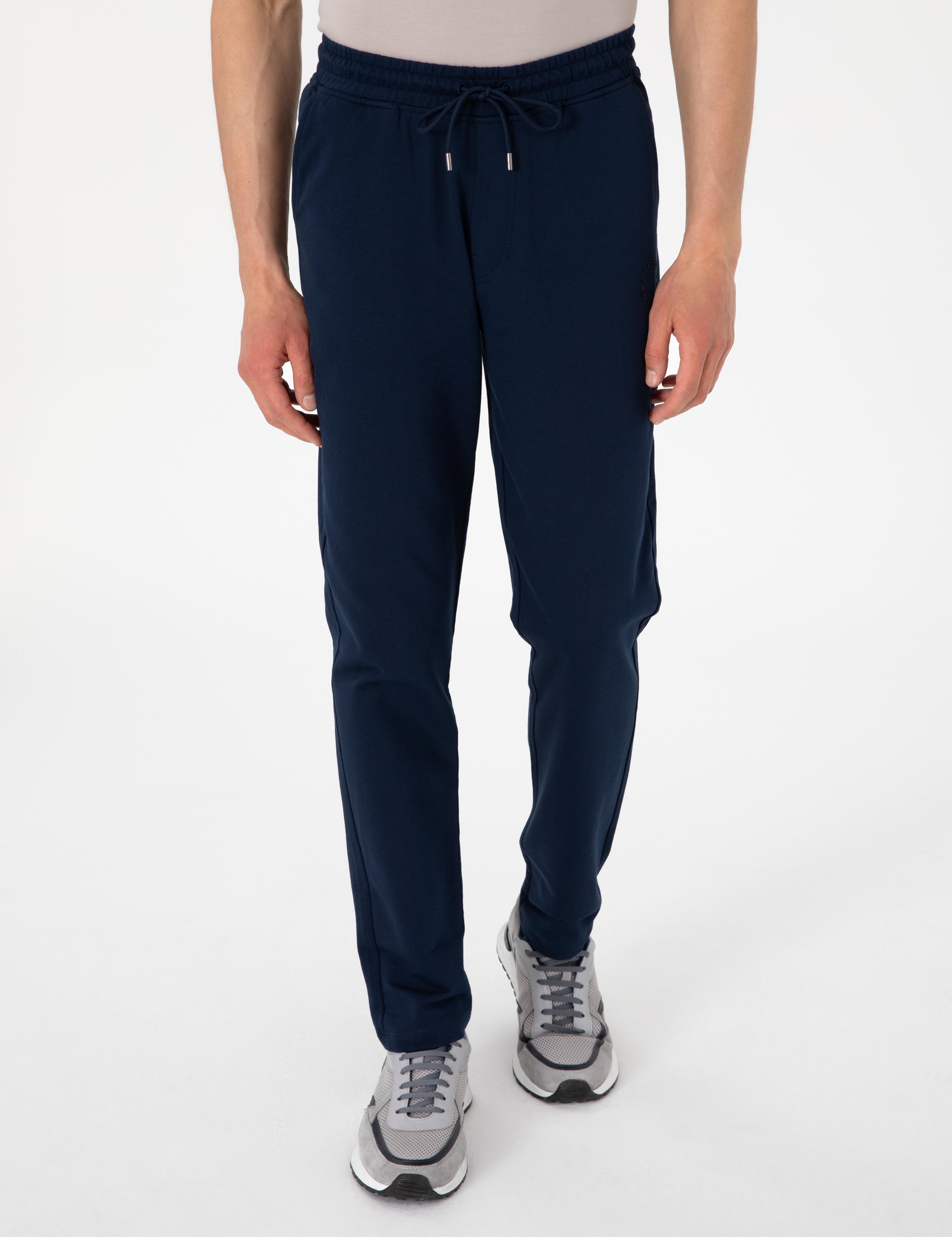 Lacivert Slim Fit Eşofman Altı